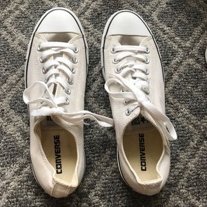 Off White Unisex Converse Chuck Taylor Low Top